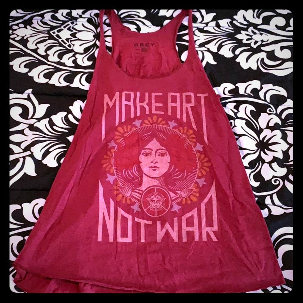 Obey tank top